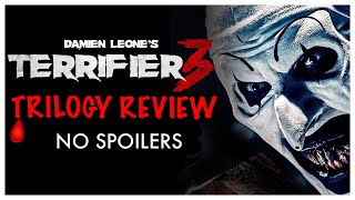 The TERRIFIER Trilogy Review NO SPOILERS [upl. by Aihcropal]