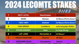 Road the 2024 Kentucky Derby LECOMTE STAKES ENHANCED REPLAY  TRACK PHANTOM [upl. by Cutler]