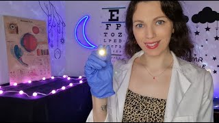 ASMR Ophtalmologue  Examen relaxant 👩‍🔬👀😴​ [upl. by Nahsab]