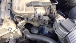 BMW E36 318i rattling noise in engine bay whats wrong [upl. by Atteinotna]