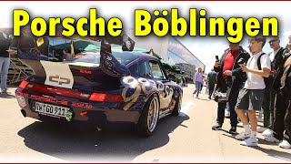 Porsche Treffen Böblingen 2024  PFF bei Motorworld  993 RSR RUF SCR BTRII 650 EVO GT2RS GT3RS [upl. by Boniface]