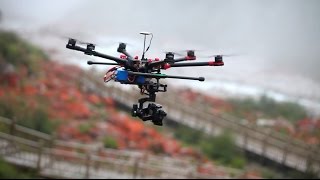 DJI Spreading Wings S900 Create Anywhere [upl. by Nidorf932]