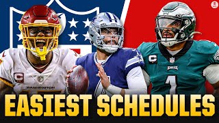 2022 NFL Schedule Teams with the EASIEST SCHEDULES Full Record Predictions  CBS Sports HQ [upl. by Hsizan]