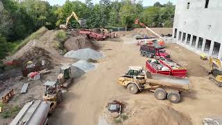 Late September 2024 Pompton Plains Crossroad Construction  March Associates Construction [upl. by Deehan]