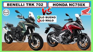 ➤ BENELLI TRK702 vs HONDA NC750X Comparativa Trails 2024 hondanc750x trompo1 [upl. by Geminian]