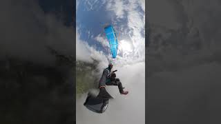 Paragliding Dog Enjoying the View Along with Its Owner [upl. by Atnad766]