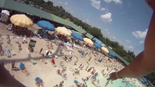 SkyCoaster Schlitterbahn 2010  POV Cam [upl. by Lledyl]