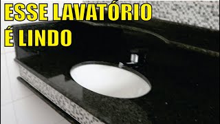 Aprenda instalar esse lindo lavatório de banheiro [upl. by Zamir910]