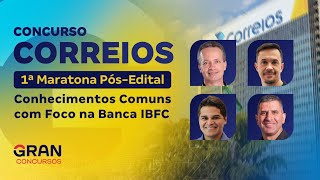 Concurso Correios 2024  1ª Maratona PósEdital Conhecimentos Comuns com Foco na Banca IBFC [upl. by Allanson589]