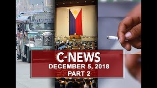 UNTV CNews December 5 2018 PART 2 [upl. by Eillom]