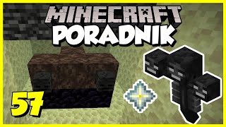 Minecraft Poradnik 057  walka z Witherem jak go zrobić i pokonać  Minecraft 116 Survival [upl. by Nohsram959]