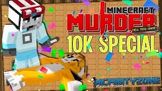 Minecraft Murder  SuperSips39 on the loose with AshDubh Squid amp Stampy 10K SUBS SPECIAL 1 [upl. by Chui]