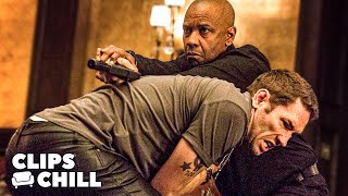 Denzel absolutely DESTROYS Russian Gangsters  3 Badass Action Movie Scenes [upl. by Tenaej]