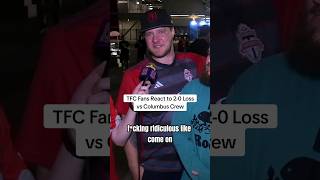 7 torontofc fans react to TFCs 20 Loss to the columbuscrew at home tfc Toronto soccer MLS [upl. by Desdamonna]