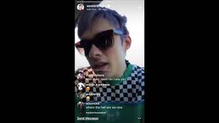 awsten knight asking jawn rocha to prom 42518 awsten and jawns whole livestream [upl. by Alitta]