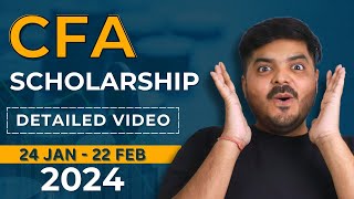 CFA Scholarship 2024  Full Detail  Sample Essay [upl. by Davis]