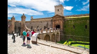 Arriving at Teleferic De Montjuic  360 Degree  5k  VR Experience [upl. by Erde]