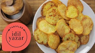 Fırında Patates Cipsi Nasıl Yapılır  İdil Yazar  Yemek Tarifleri  Potato Chips [upl. by Nyliak321]