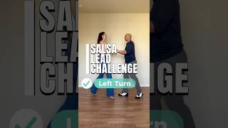 “Left Turn” Lets Learn Salsa Leading Basics with Maki salsa salsadancing dance baile shorts [upl. by Cassius]