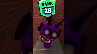 ALL SIZE DURPLE SKY EVOLUTION SPRUNKI SONG BRAWL STARS RANK BIG MAZE in Gmod [upl. by Orecul]