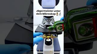 Wie sieht JÄGERMEISTER unter dem Mikroskop aus 🥃🔬🤯 [upl. by Kristianson]