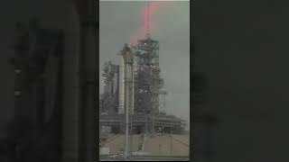 STS128 Discovery Hydrogen Flare Stack Burning 820 to 911 2009 [upl. by Nodal]