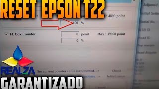 reset espon t22 solucionado [upl. by Adnylem]