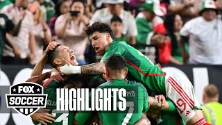 Mexico vs Jamaica Highlights  CONCACAF Gold Cup [upl. by Nohsram431]