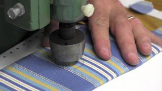 How To Install Drapery Grommets Part 1 Cutting The Holes [upl. by Benil9]