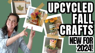 Fall Upcycled Crafts  NEW for 2024 [upl. by Lienet104]