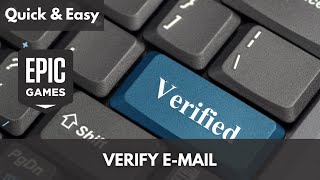 How to Verify Email on Epic Games [upl. by Crystal670]