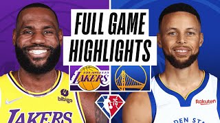 LAKERS at WARRIORS  FULL GAME HIGHLIGHTS  February 12 2022 [upl. by Atrice153]