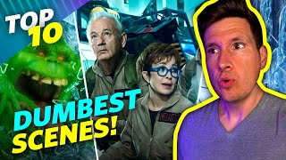 TOP 10 Dumbest Ghostbusters Frozen Empire Scenes [upl. by Neleb452]