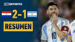 😳😲 ¡PARAGUAY DERROTÓ A ARGENTINA  Paraguay 21 Argentina  HIGHLIGHTS  SAWCQ [upl. by Nnayd]