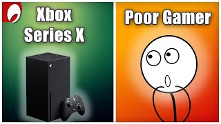 When Poor Gamer gets an Xbox Series X on his birthday [upl. by Aneehsak]