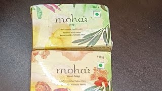 moha soap review ll moha scrub soap ll bathing soap 🫧 [upl. by Chamberlain]