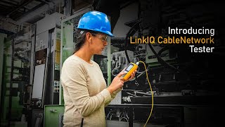 Introducing LinkIQ CableNetwork Tester Fluke Networks [upl. by Diarmid929]