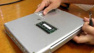 Powerbook G4 take apart dissassembly [upl. by Betz]