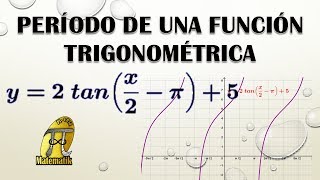 Período de una función trigonométrica [upl. by Yellat]