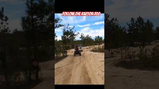 Follow the Raptor 700 Sport quad takeover dunes track circuittrack gopro entertainment [upl. by Ralyt]