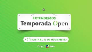 ¡Se extiende la TemporadaOPEN [upl. by Acimat]