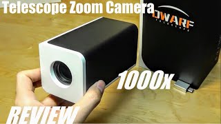 REVIEW Dwarf Telescope for Smartphones Amazing Optical Zoom 1000x Camera [upl. by Nitas793]