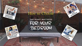 Ultimate Mattress Guide How to Choose the Perfect Bed for Better Sleep [upl. by Merrell34]