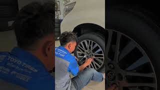 TOYO TIRES TAR30 otomotif automobile racing bengkel detailing shortvideo [upl. by Noman532]