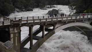 The Yuba River at flash flood stage [upl. by Bartolome662]