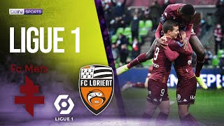 FC Metz vs FC Lorient  LIGUE 1 HIGHLIGHTS  12122021  beIN SPORTS USA [upl. by Beryl]