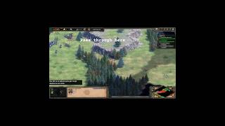 aoe2de juanadearco  trebuchet to avoid burgundy in the Siege of Paris campaign [upl. by Luapnaej860]