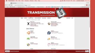 How to Torrent on Mac OS X using Transmission Simple Fast and Easy Tutorial [upl. by Adnorhs]