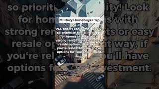 MILITARY HOME BUYER TIP [upl. by Eniak]