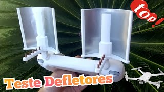 Teste Do Melhor Defletor Para Fimi X8  Mavic Mini  DJI Spark  Zino  Refletor 3 em 1 [upl. by Ehav19]